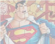 szuper - Superman jtkok puzzle
