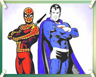 szuper - Spidey and superman